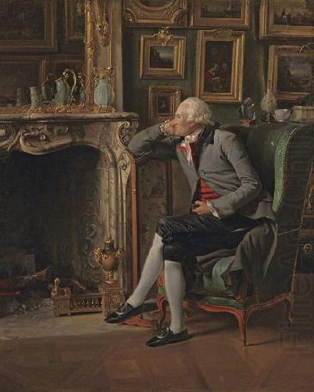 Henri-Pierre Danloux The Baron de Besenval in his Study china oil painting image